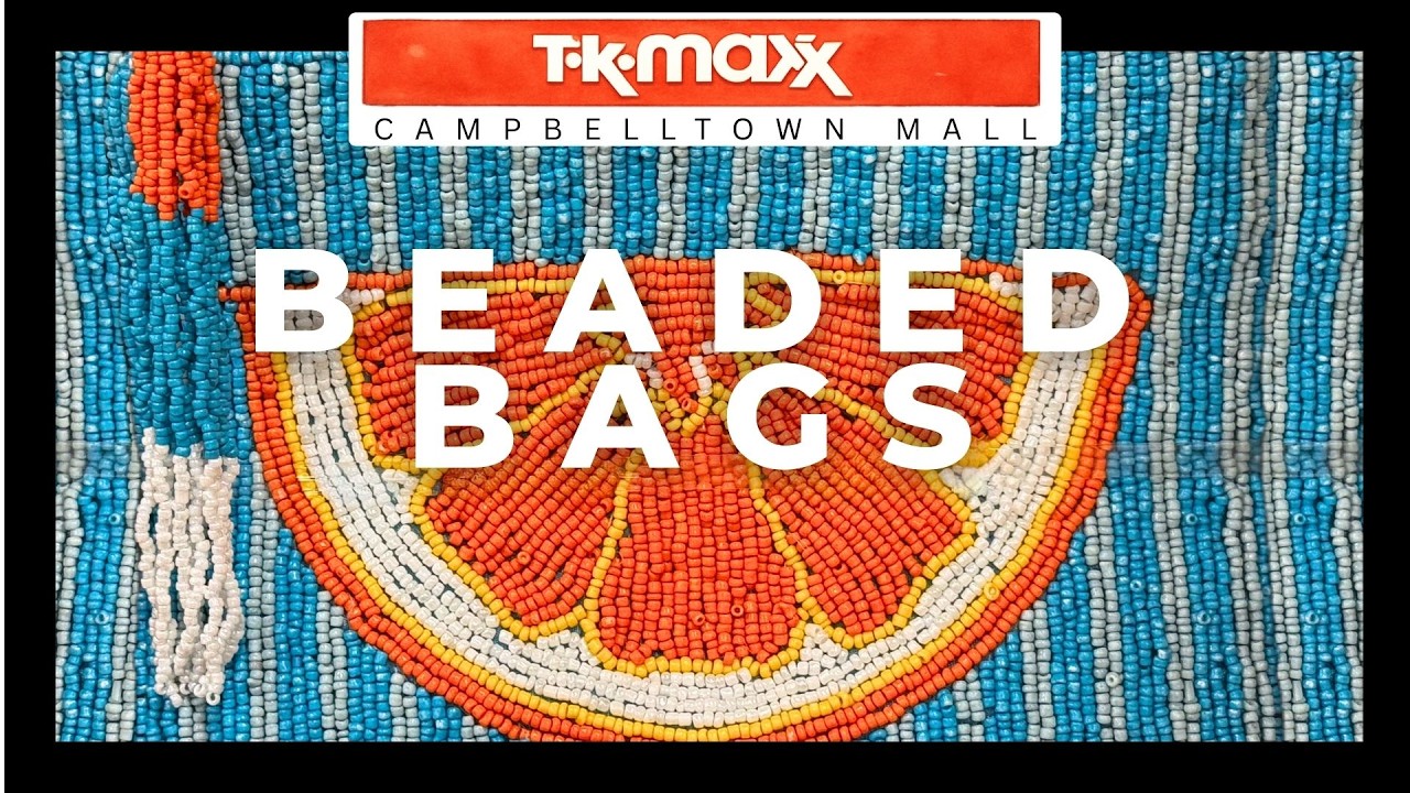 ✨😍 Valentines Day Beaded Handbags from TK MAXX Campbelltown Mall, send it to your Valentine 👜✨