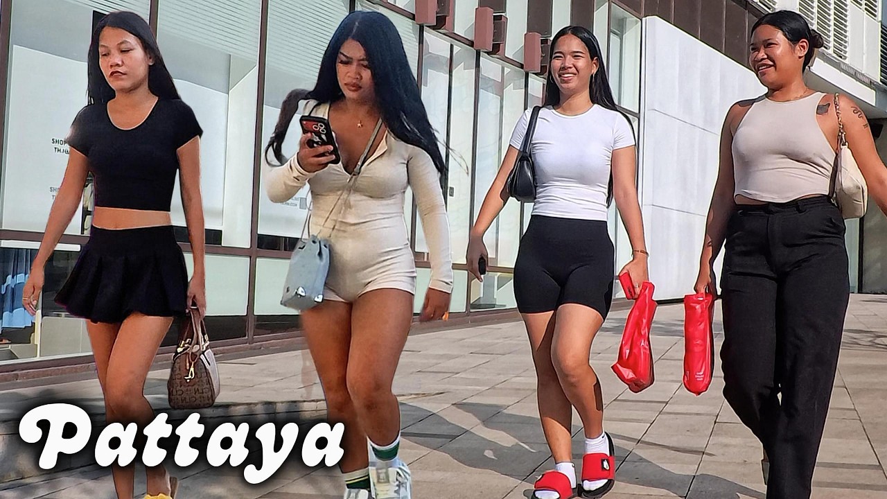 PATTAYA STREET SCENES! BEST HOLIDAY PARADISE IN THAILAND❗🇹🇭🌴