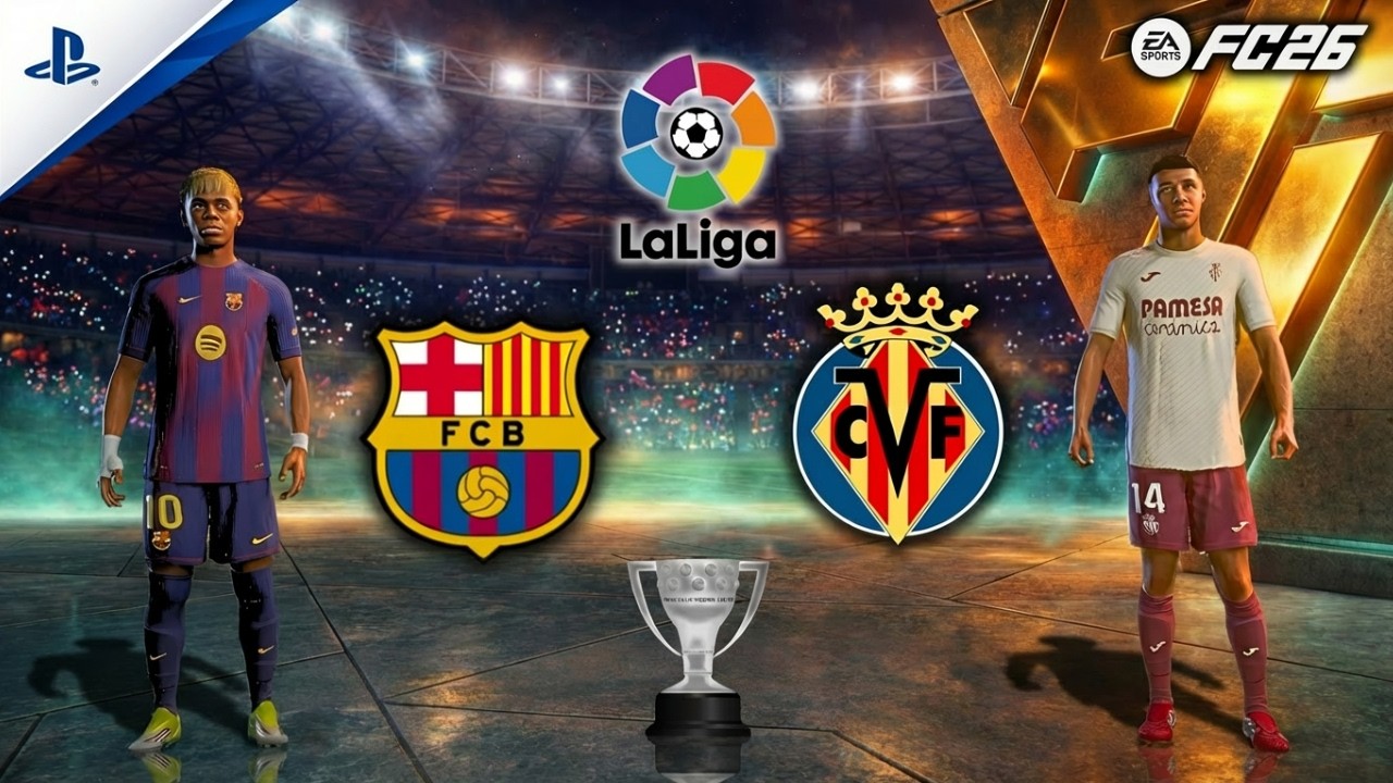 FC 26 – Barcelona vs Villarreal | LaLiga 2026 | Lamine Yamal vs Thomas Partey Epic Clash