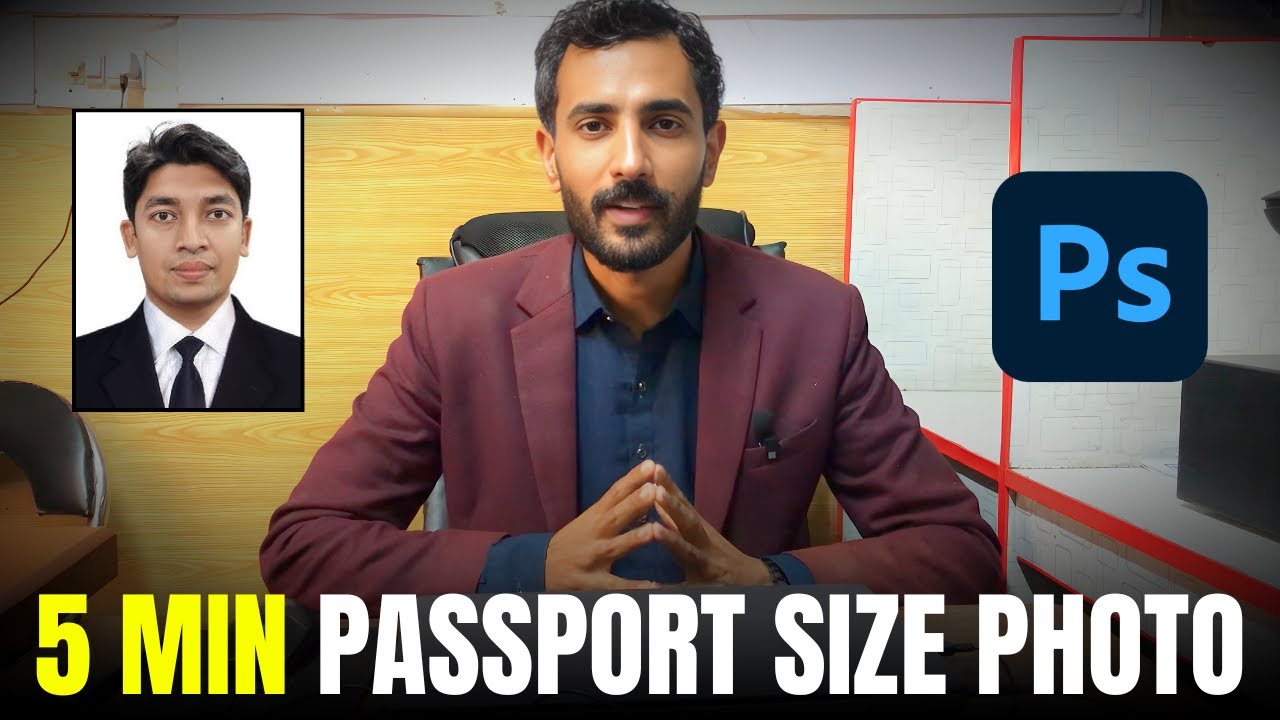 How To Make Passport Size Photo in just  Minutes