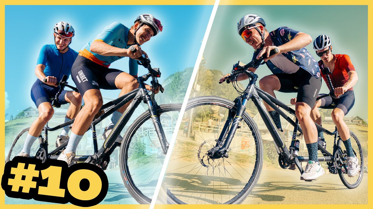 TANDEM BATTLE OP TOUR DE FRANCE-BEKLIMMING 🥵 | TOUR DE FRANCE 2023 #10