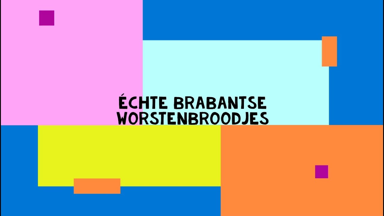 Echte Brabantse Worstenbroodjes zelf maken