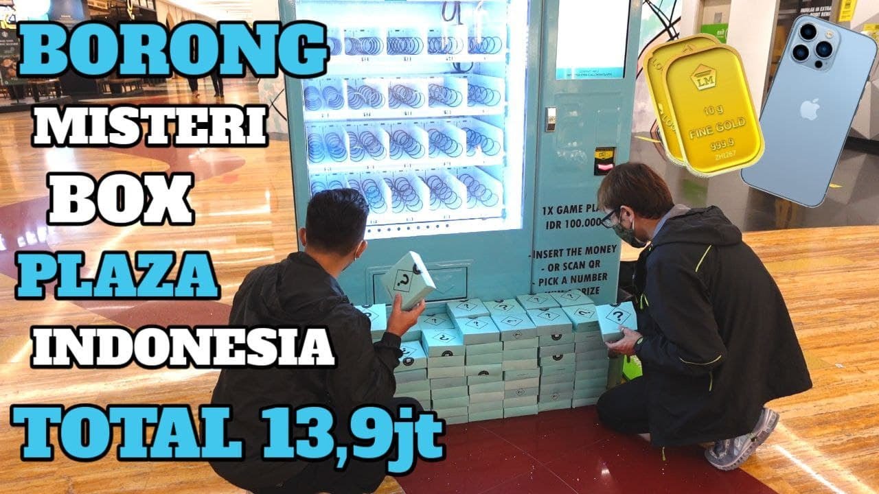 【VIRAL】BORONG MISTERI BOX PLAZA INDONESIA AKHIRNYA DAPAT EMAS??