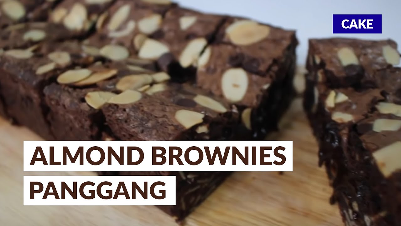 ALMOND BROWNIES PANGGANG