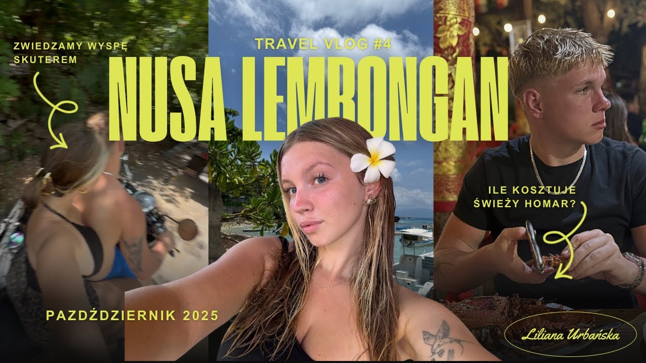ZMIENIAMY WYSPĘ🏝️ testujemy świeżego homara NA BALI I WALCZYMY Z GEKONEM💀