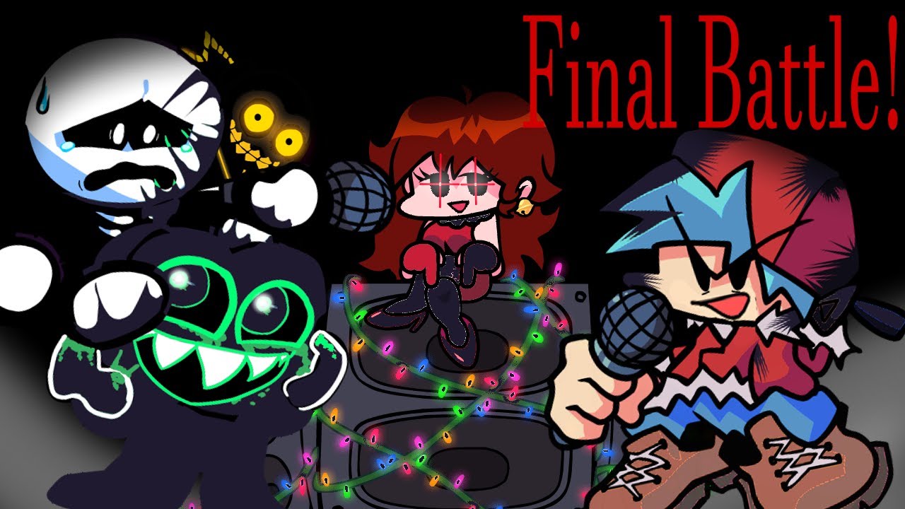 FRIDAY NIGHT FUNKIN' mod Corruption Retold EVIL Skid, And Pump VS BF, And GF FINAL BATTLE!