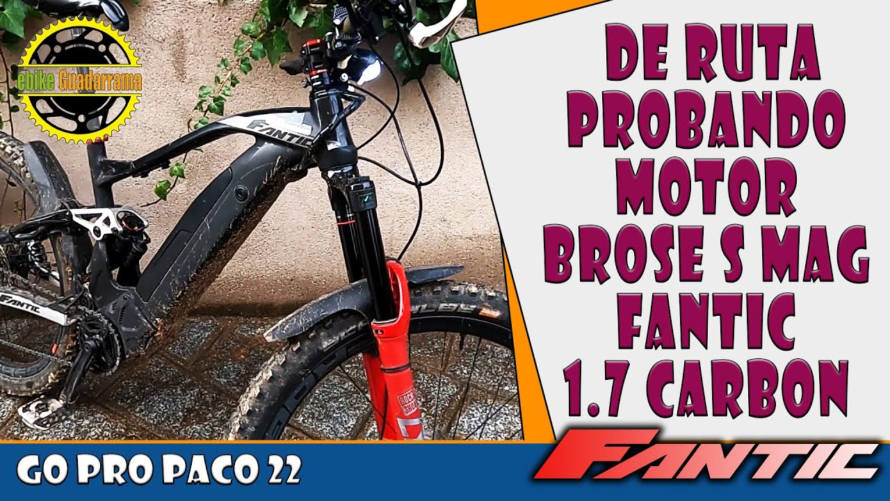 Probamos el Motor Brose S MAG, montado en nuestra Fantic XMF 1.7 carbon