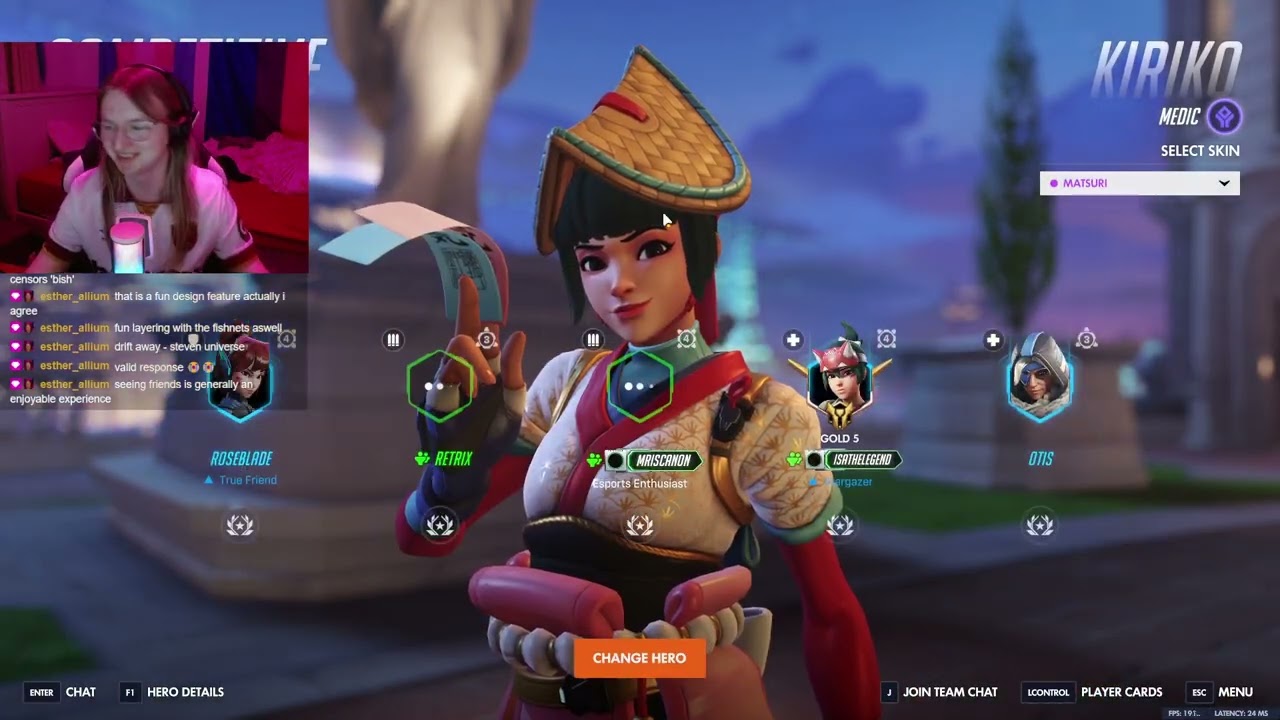 [!DROPS] JETPACK CAT ONE TRICK | RANKED OVERWATCH | STREAM 20/100