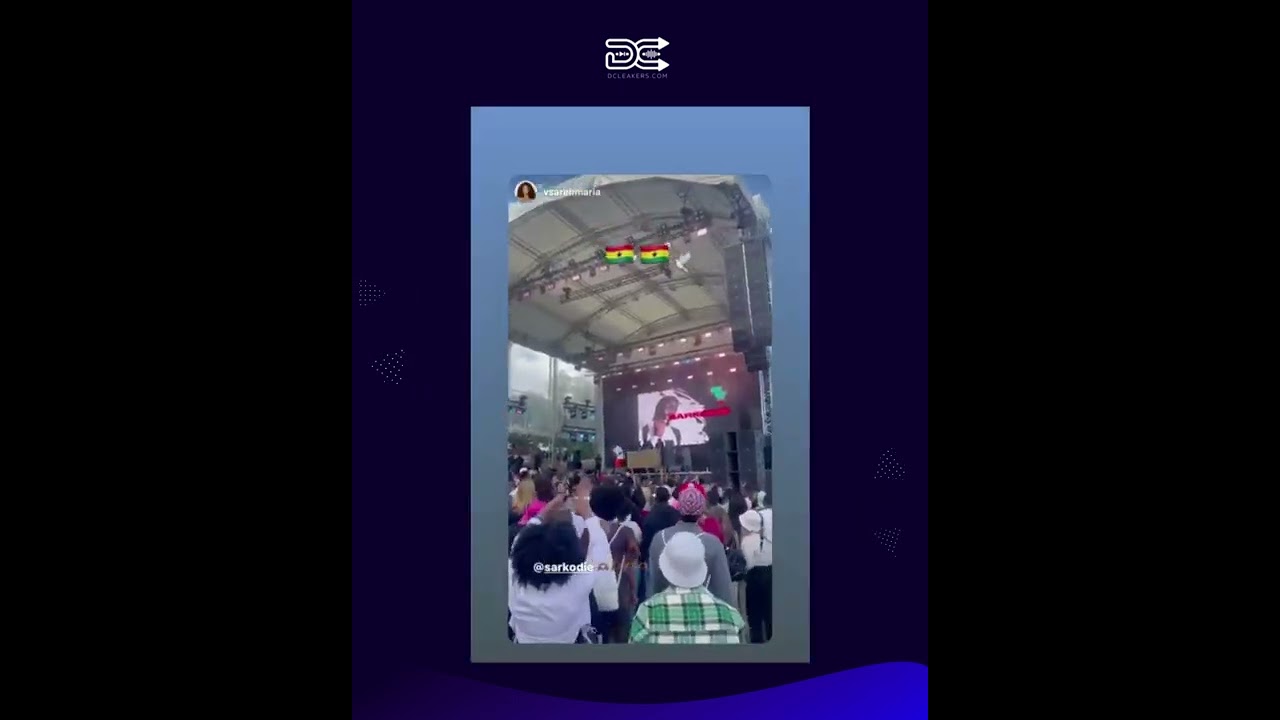 Sarkodie Controls Crowd At The Afrobeat Festival In Germany