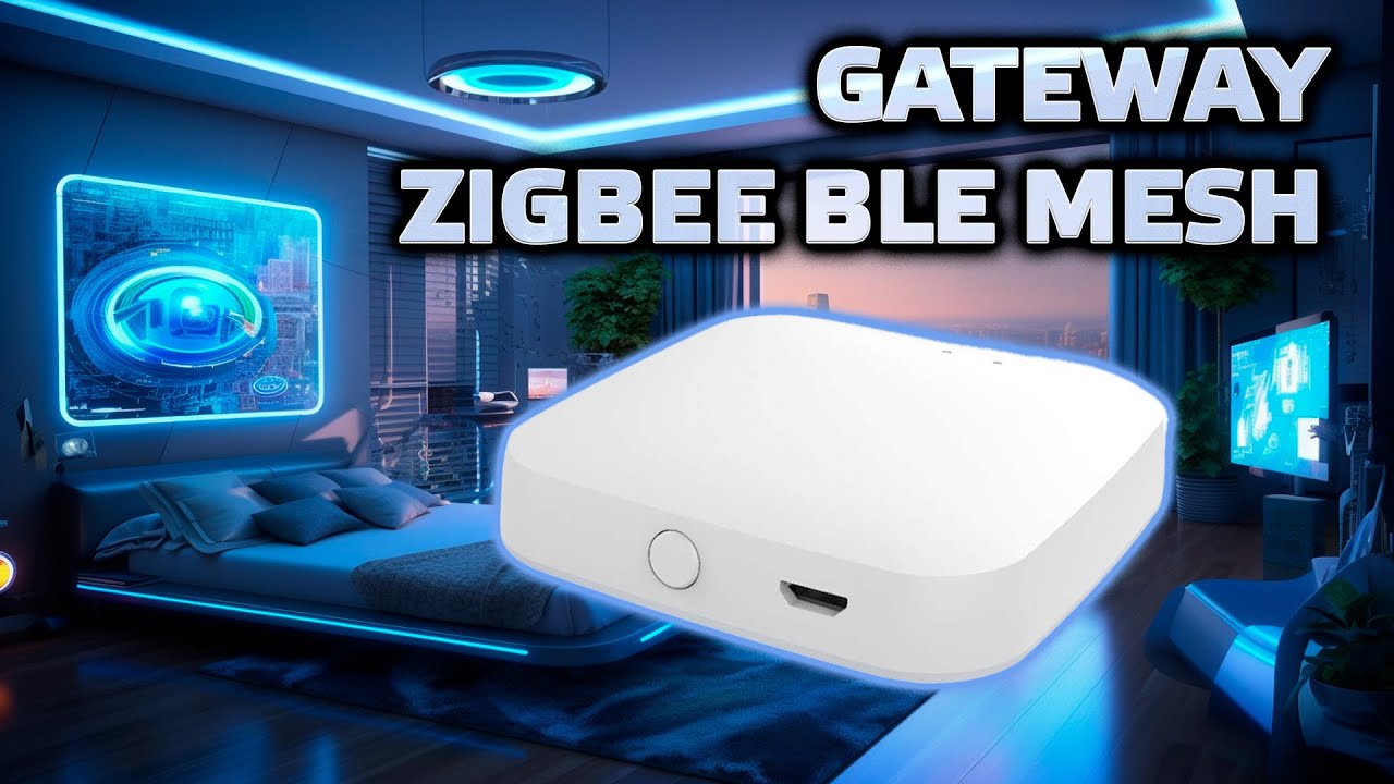 Tuya Smart - компактный универсальный шлюз Zigbee 3.0 - Bluetooth mesh - Wi-fi