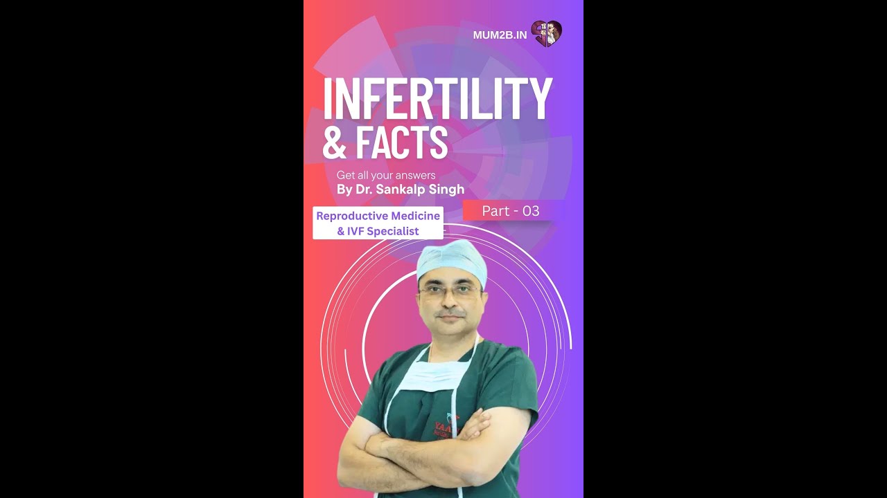 Infertility & Facts | Part -03 | By Dr. Sankalp Singh | Reproductive Medicine and IVF Specialist
