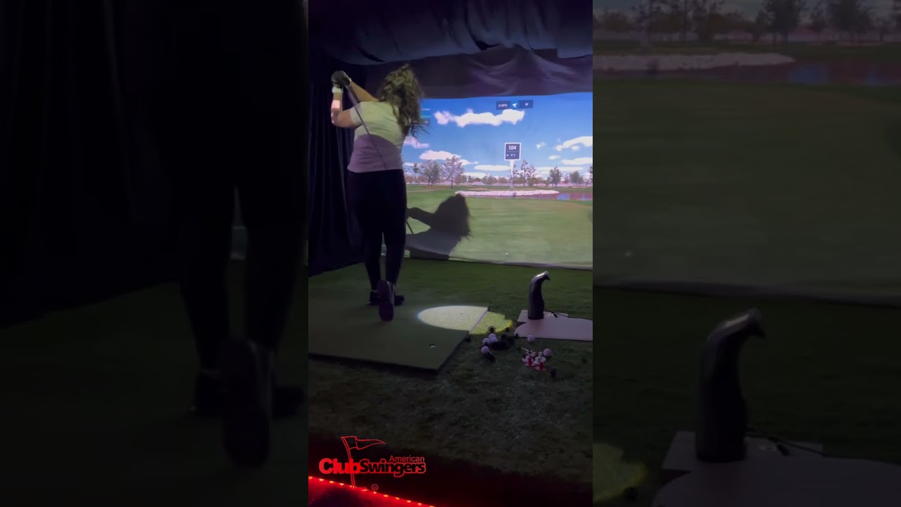 Mentor Ohio indoor golf simulator 44060 AmericanClubSwingers.com