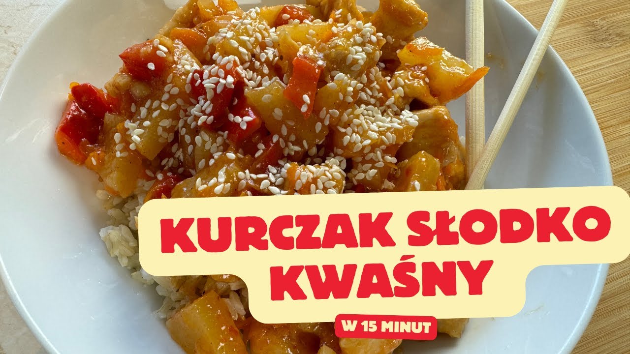 Kurczak Słodko-Kwaśny: Najlepszy Przepis na Domowy Obiad – Szybko i Smacznie!