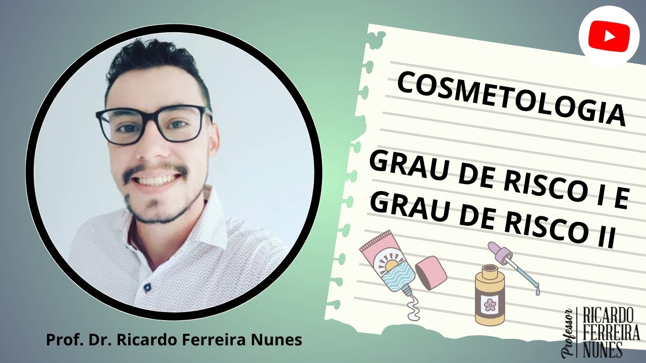 Cosmetologia: Cosméticos Grau I e Cosméticos Grau II