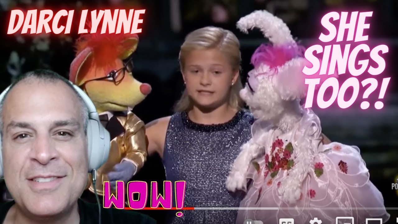 AGT 2017 Darci Lynne Finals Full Clip-REACTION- she can sing too?!