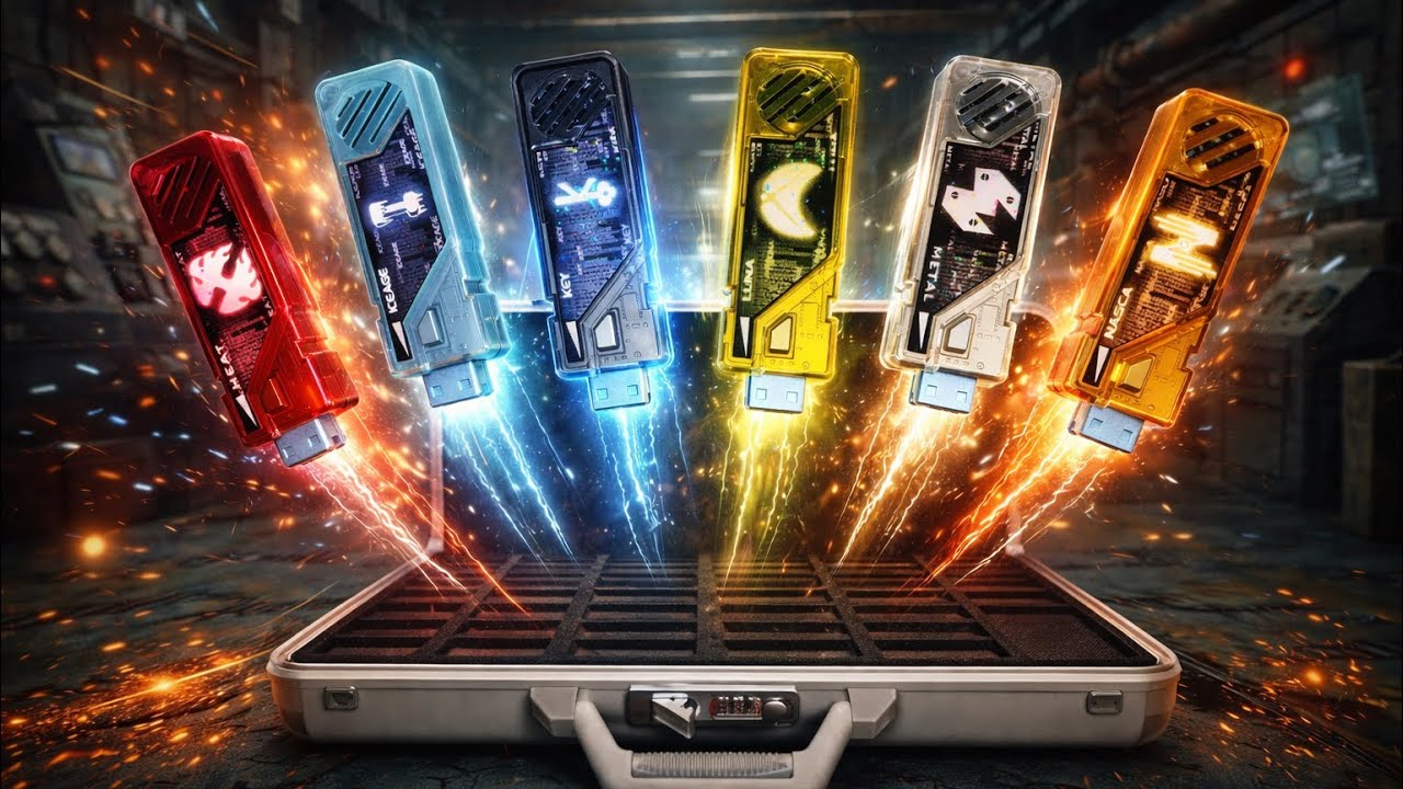 専用ケースも来た！CSM T2 ガイアメモリ ver.2 H to N【仮面ライダーW】