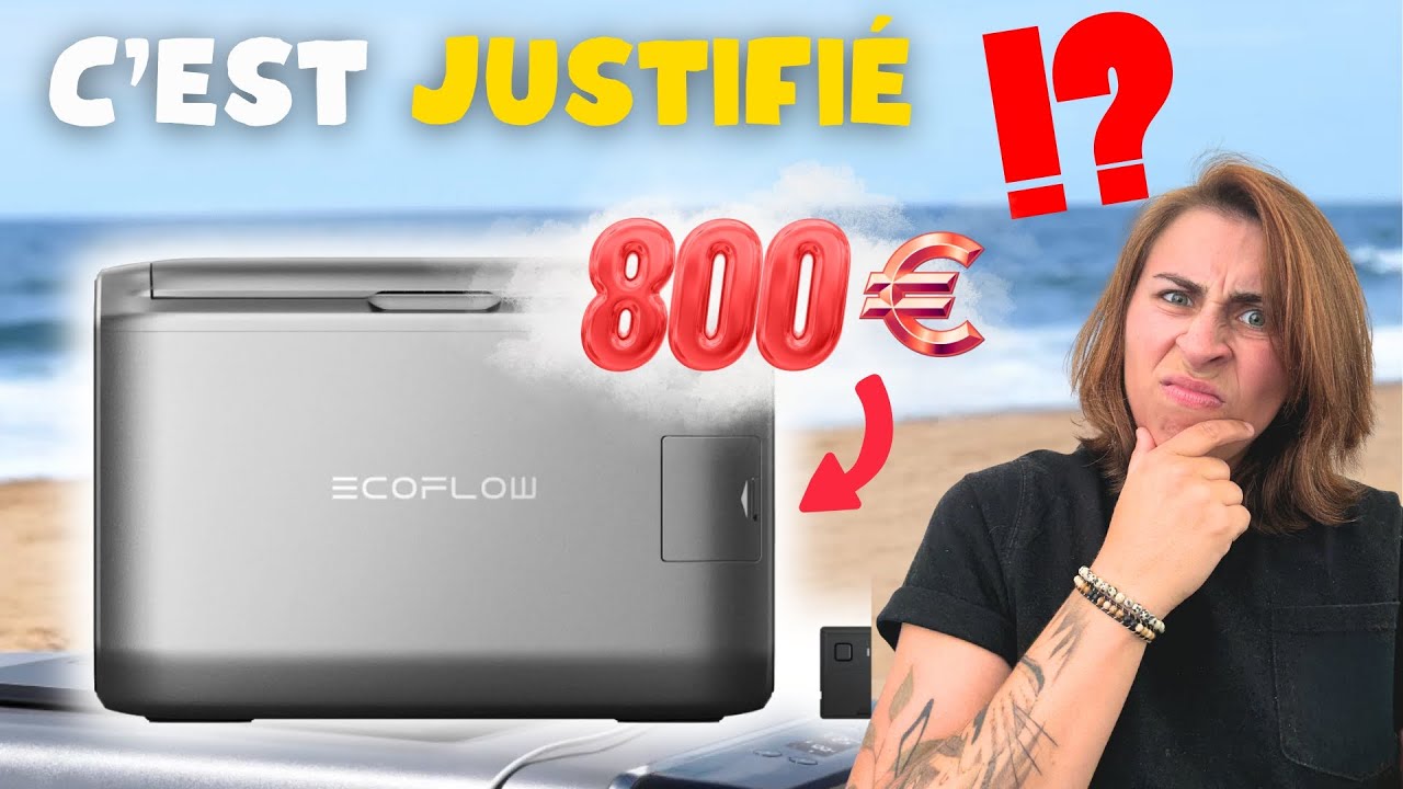GLACIÈRE À COMPRESSION ECOFLOW à 800€ 😱 : arnaque ou pas ?!