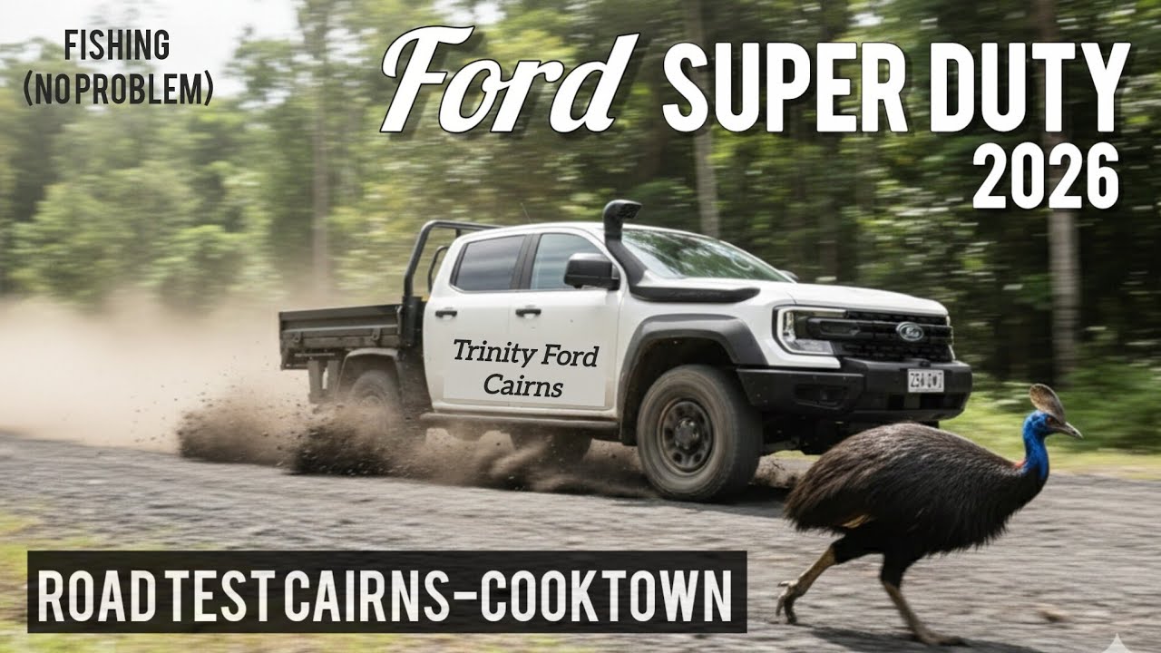 Ford Superduty.Cairns to Cooktown road review 