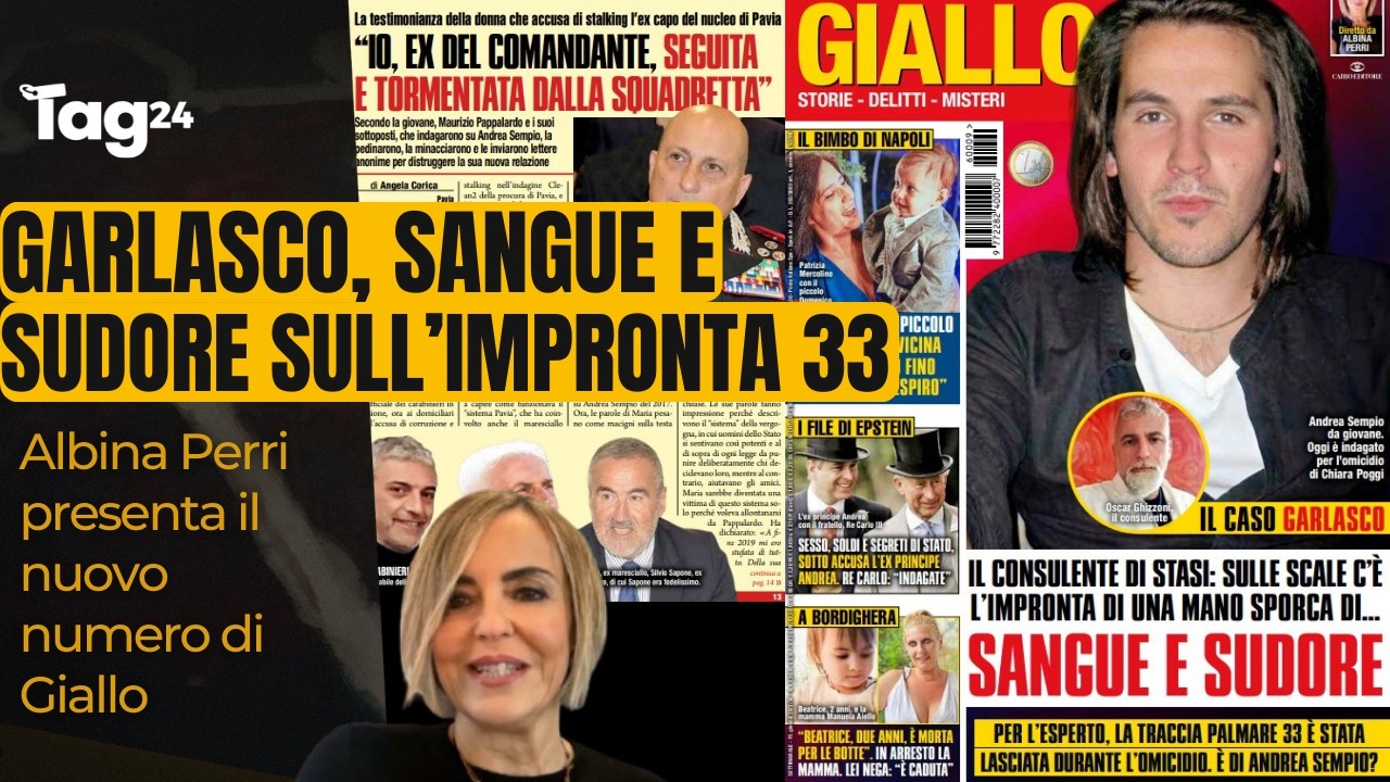 Garlasco, sangue e sudore sull'impronta 33: Albina Perri presenta il nuovo 