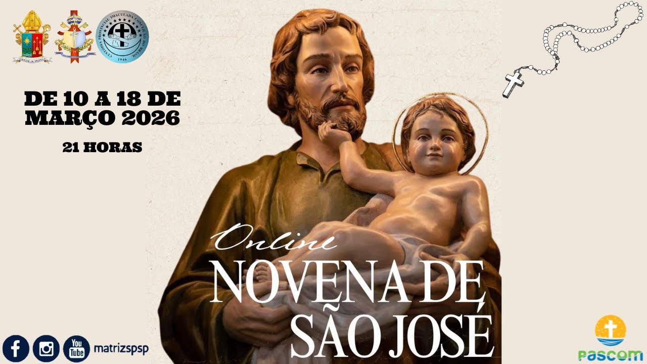 NOVENA DE SÃO JOSÉ 2026- 6º DIA