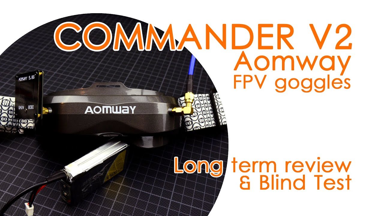 Aomway Commander V2 FPV goggles: Long-term review & 