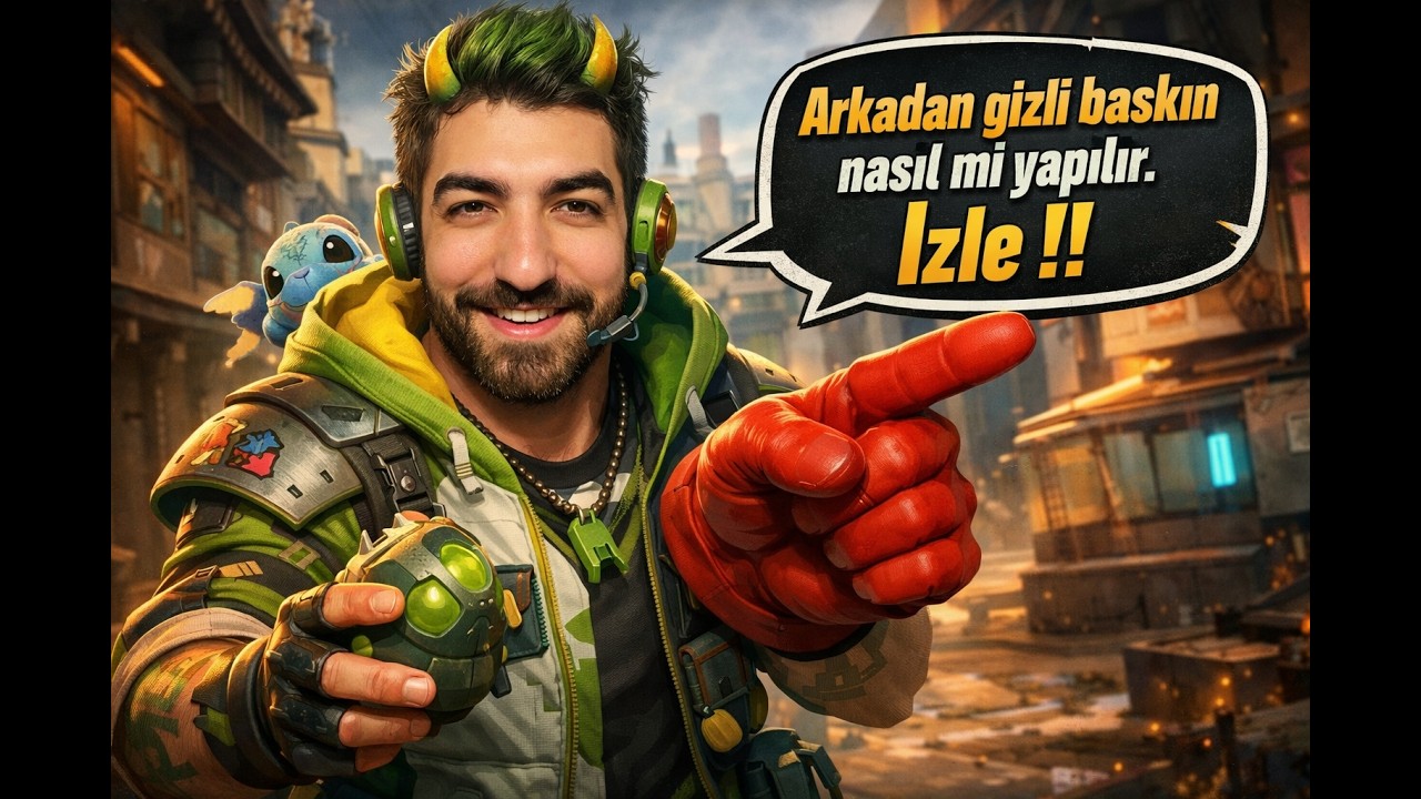 VALORANT GEKKO V OMEN GİZLİ BASKIN TAKTİĞİ !!