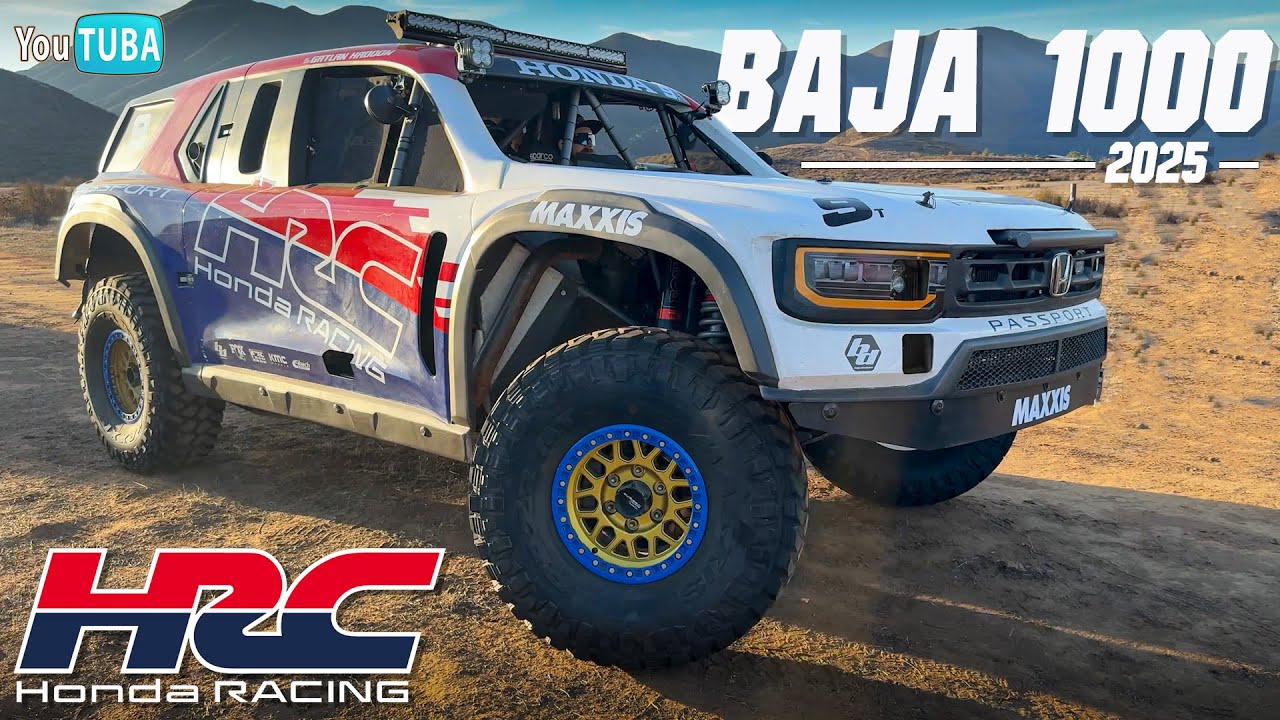 Baja 1,000 2025 || Honda Trophy Truck || On Board Footage