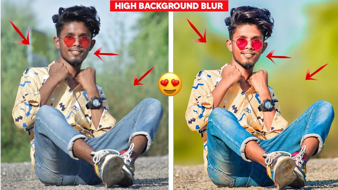 HIGH BLUR PHOTO EDITING TUTORIAL | Background Change Editing | Lightroom New Tricks - Yash Nimesh
