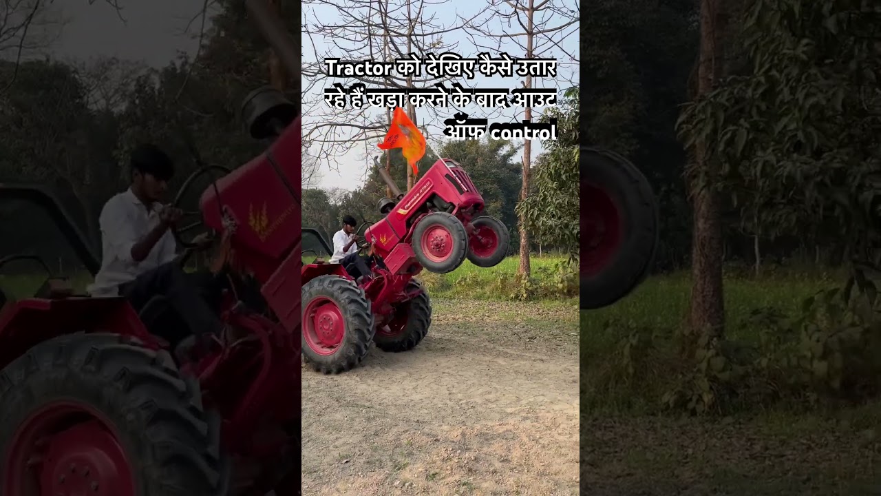Rohit Deswal tractor stunt video#viral #trending #mahindratractorstunt #farming #satyamstunt
