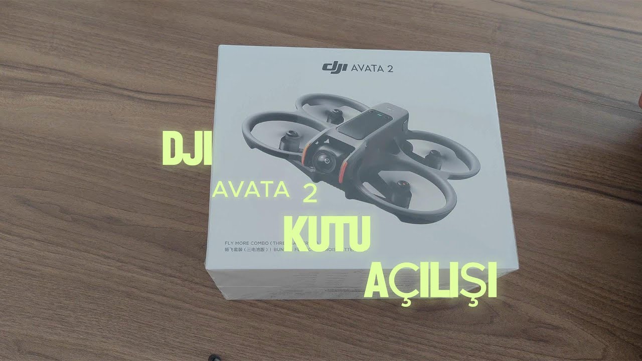 DJI Avata 2 Kutu Açılışı - Fly More Combo