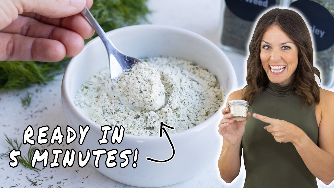 Homemade Ranch Seasoning (Easy DIY Recipe!)