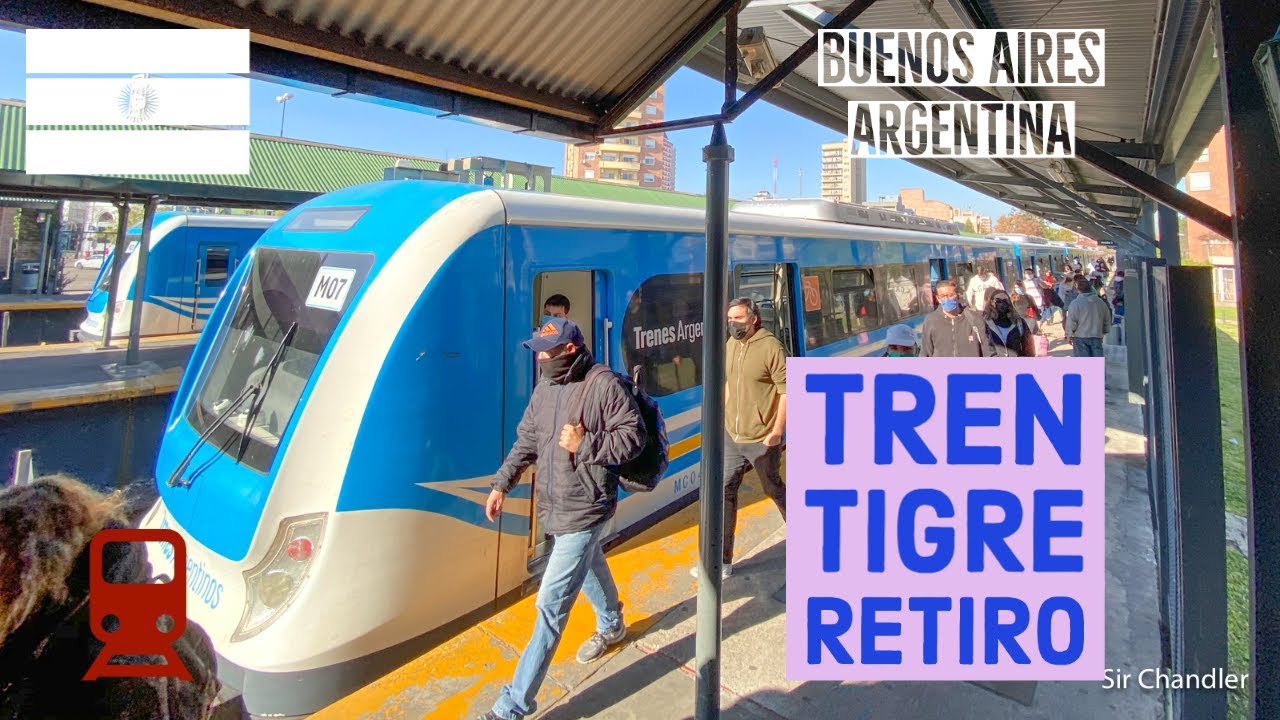 Trenes de Buenos Aires - Tigre a Retiro