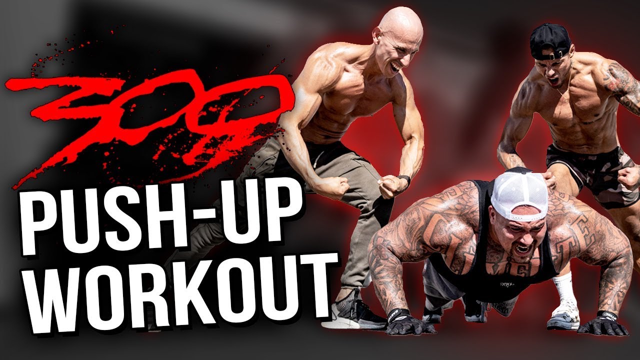 300 Push Up Workout Challenge with Frank Medrano | Michael Vazquez | Big Boy