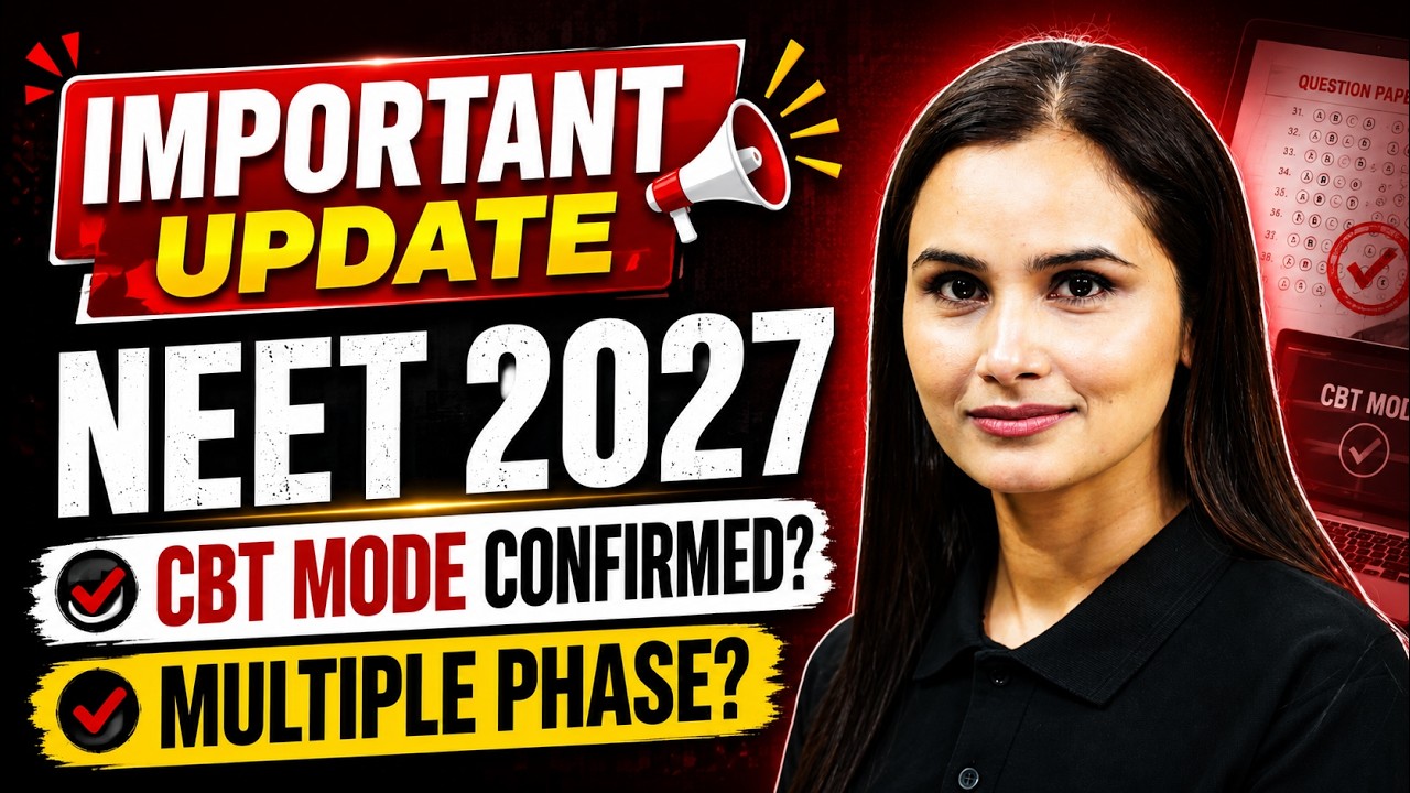 NEET 2027 NTA Update CBT Mode or Not? Age Limit? Multiple phase? | NEET 2027 | Gargi Singh