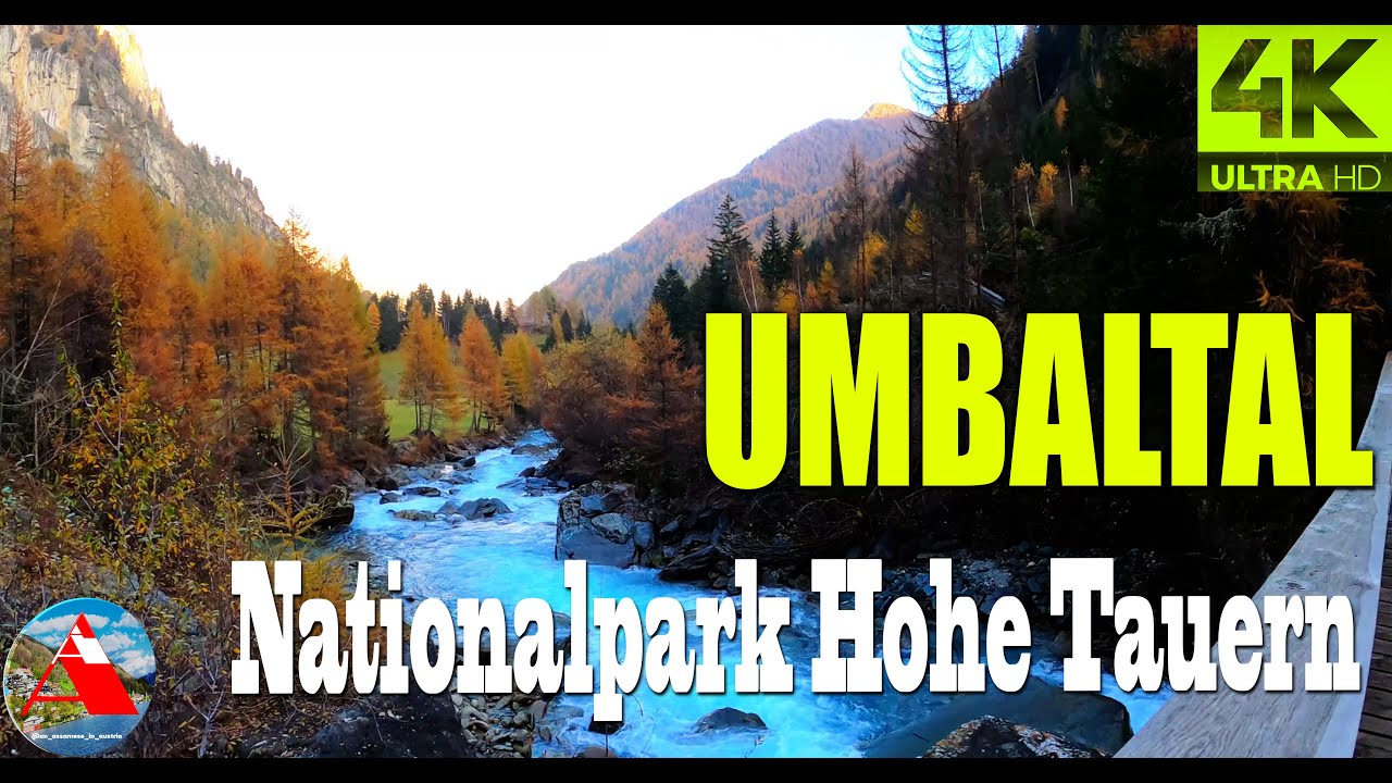 Umbaltal Valley Hike: STUNNING Golden Autumn 🍁🍂 Nature 🌿🌳 in 4K 🇦🇹 Austria