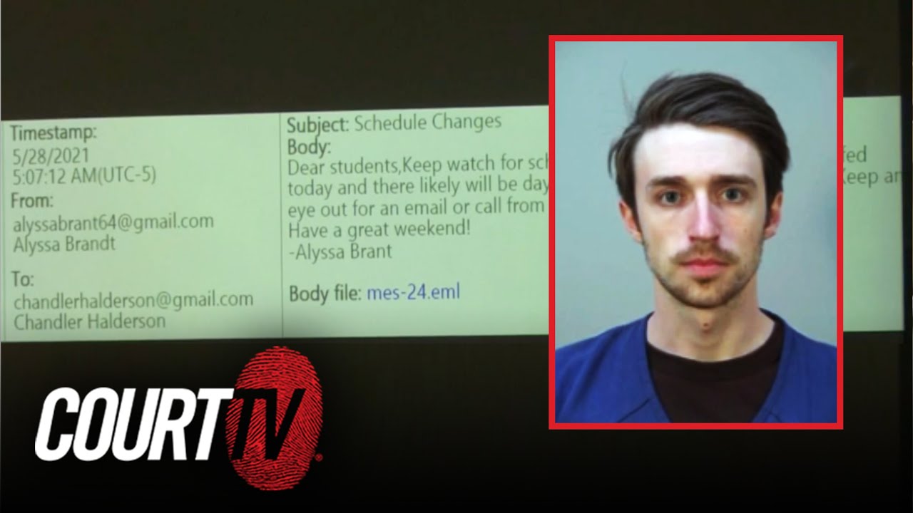 Halderson Faked Emails to Cover Up Lies Before Dismembering Parents