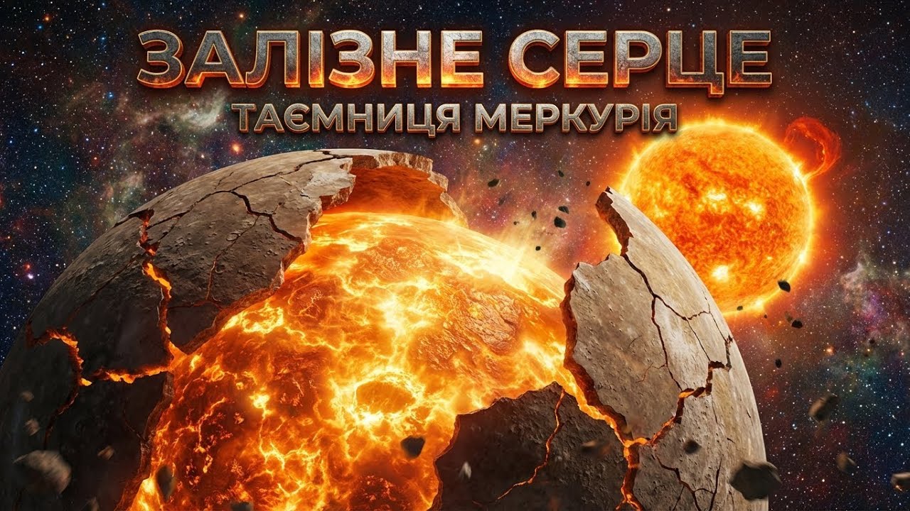 Залізне Серце Сонячної Системи: Історія Меркурія | Для Сну 😴