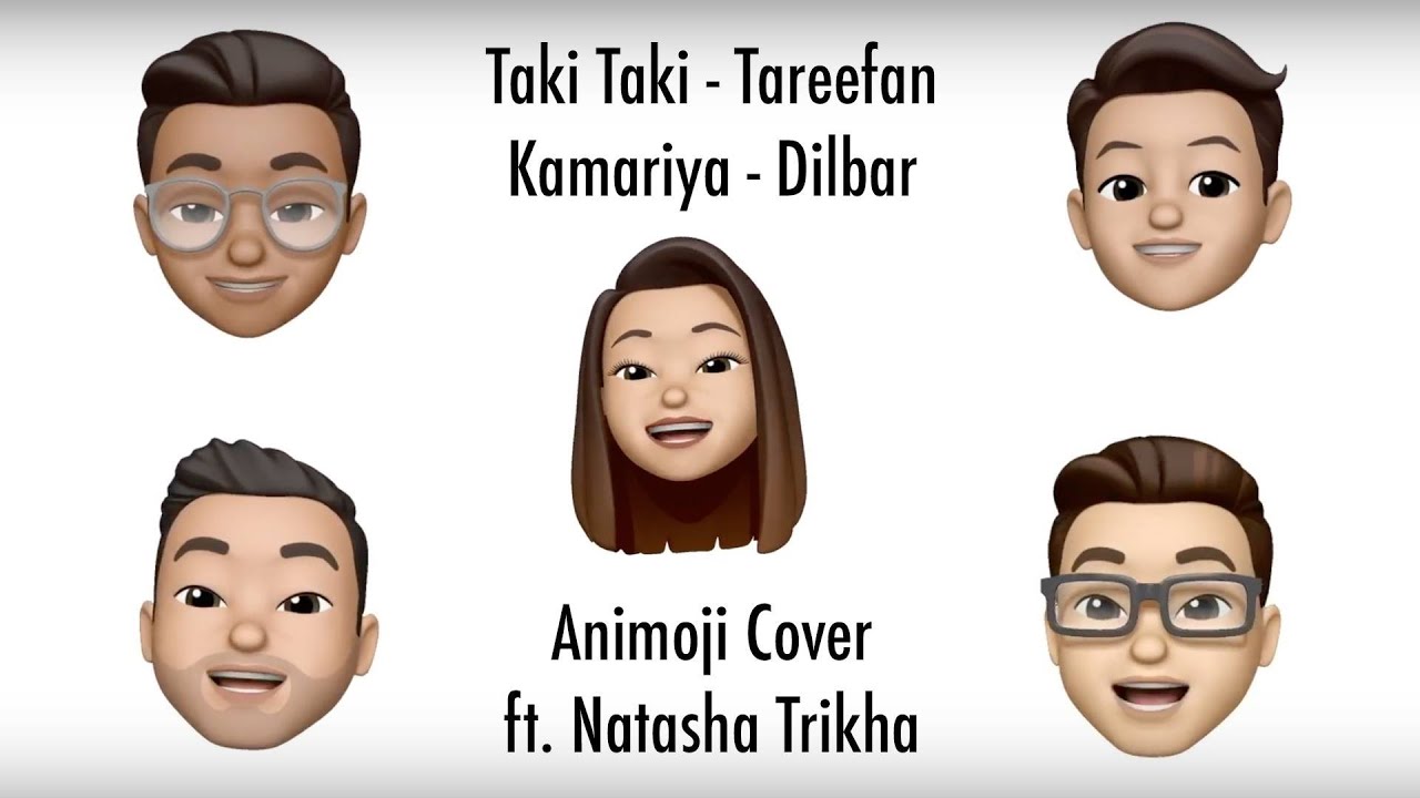 Taki Taki - Tareefan - Kamariya - Dilbar [Animoji Cover] | #SAMAAsession ft. Natasha Trikha