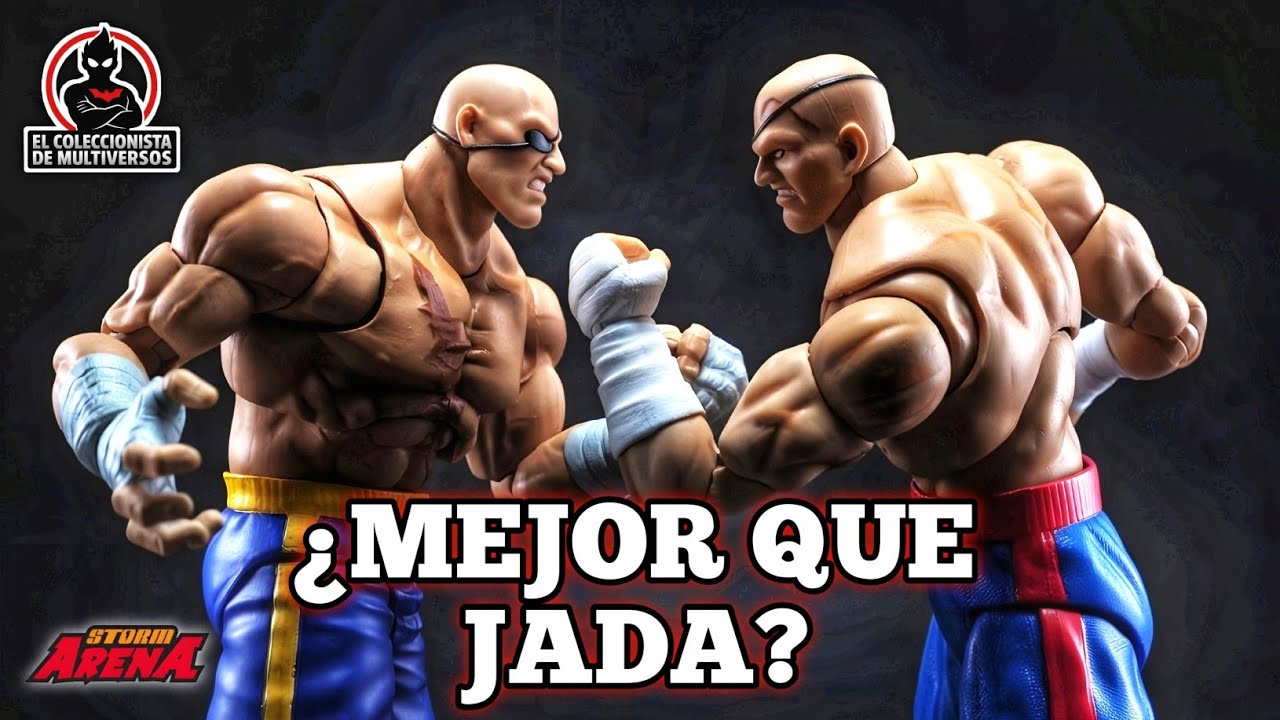 🔥 Esta figura de SAGAT pone a Jada contra las cuerdas SF ALPHA 3 Storm Arena Review #aliexpress 