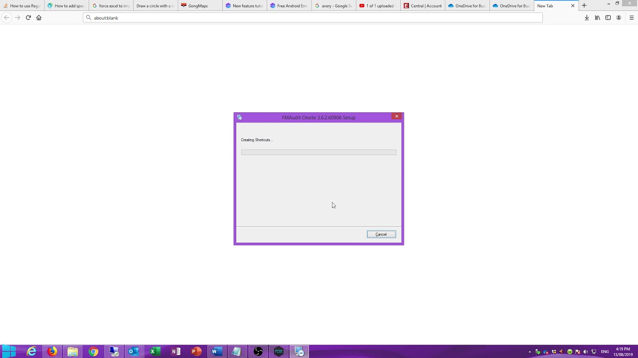 Installation of FMAudit