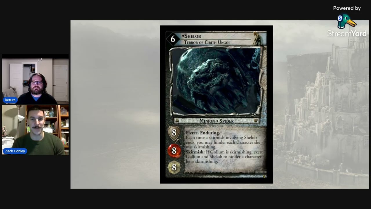 Lord Of The Rings TCG. Virtual set 3 King Block 13 Card Reveal