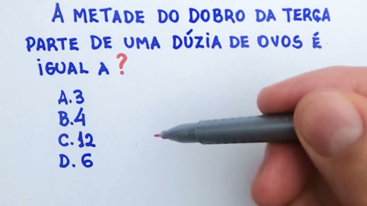 😱92,9 ERRRAM ESSA QUESTÃO! E VOCÊ? Matemática Básica🚀