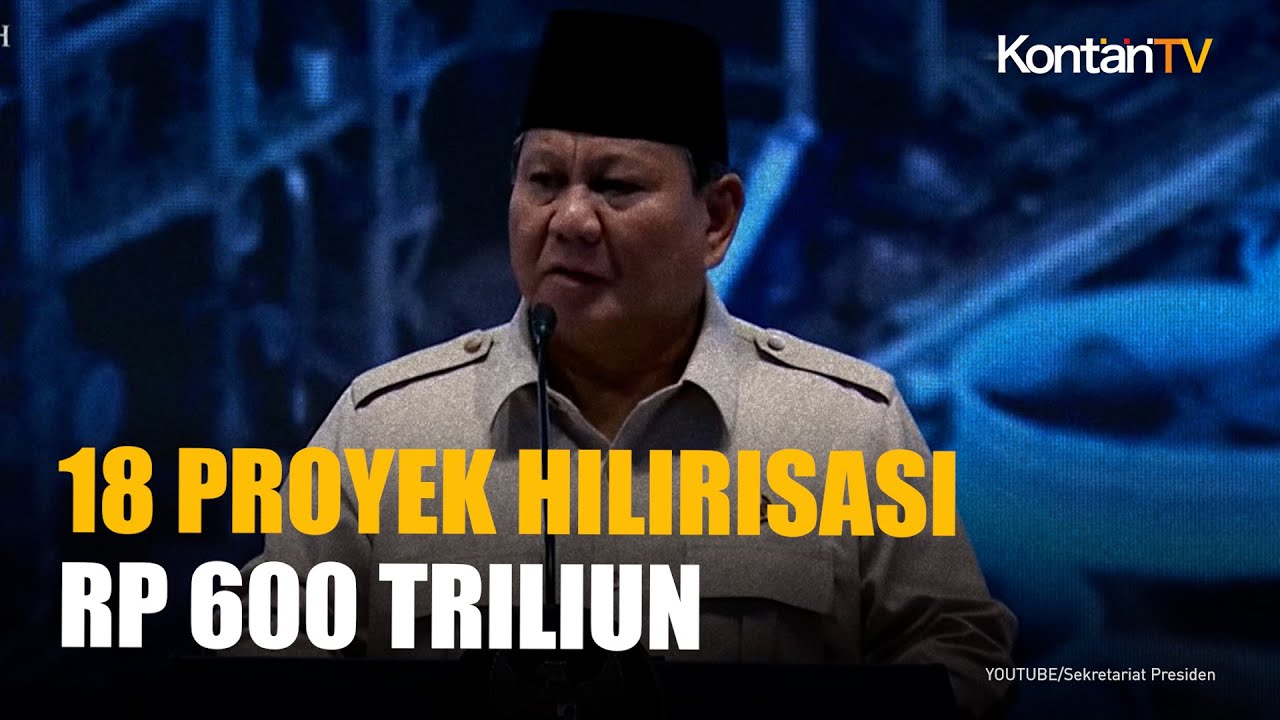 Prabowo Minta 18 Proyek Hilirisasi Senilai Rp 600 Triliun Rampung pada Akhir 2025