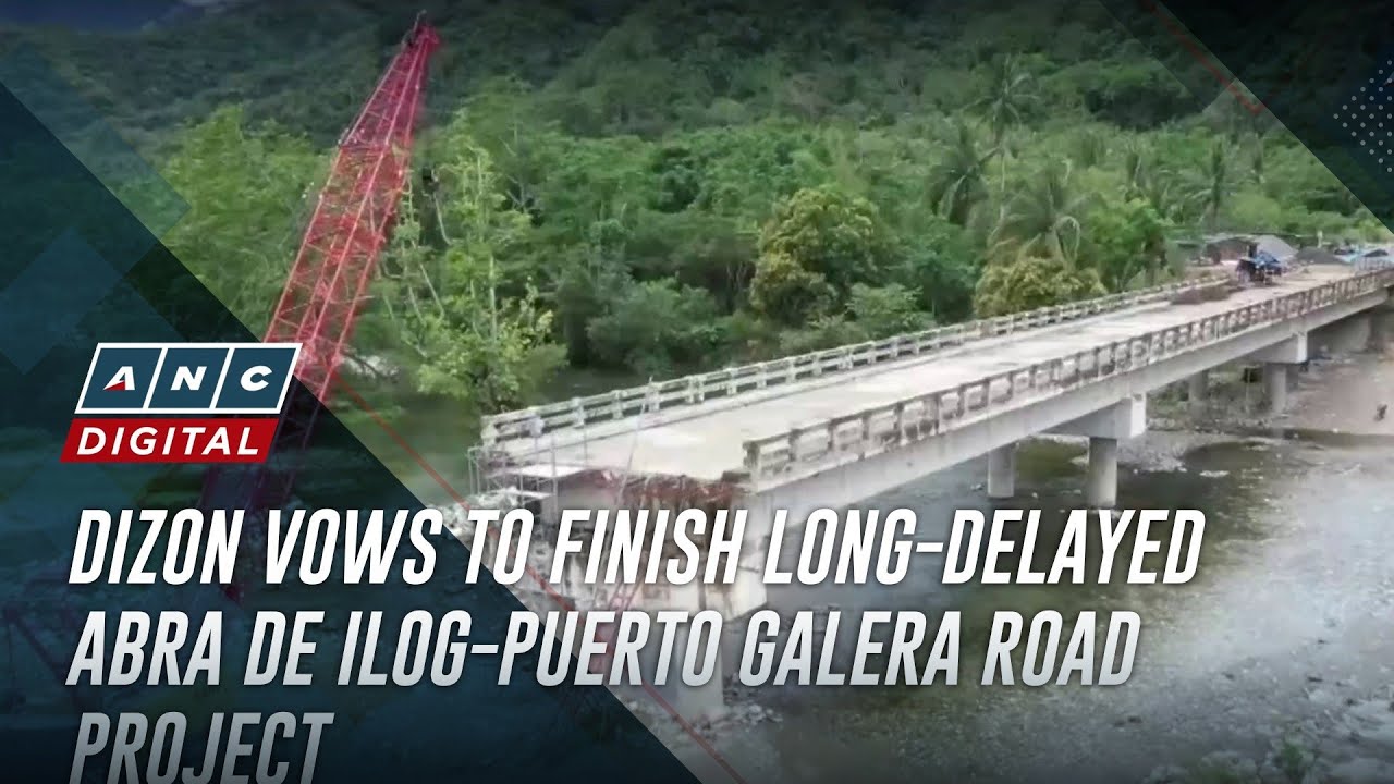 Dizon vows to finish long-delayed Abra de Ilog-Puerto Galera road project