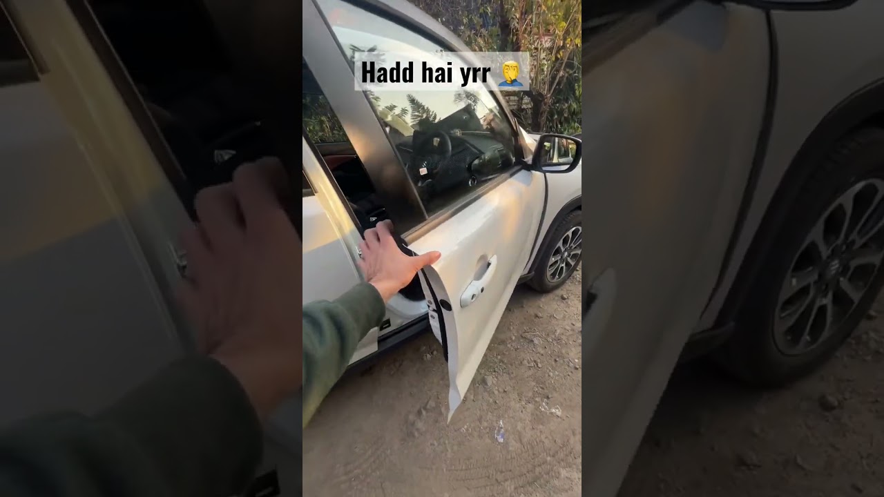 Grand Vitara door issue 🤦&zwj;♂️| Build quality of Grand Vitara |#shorts