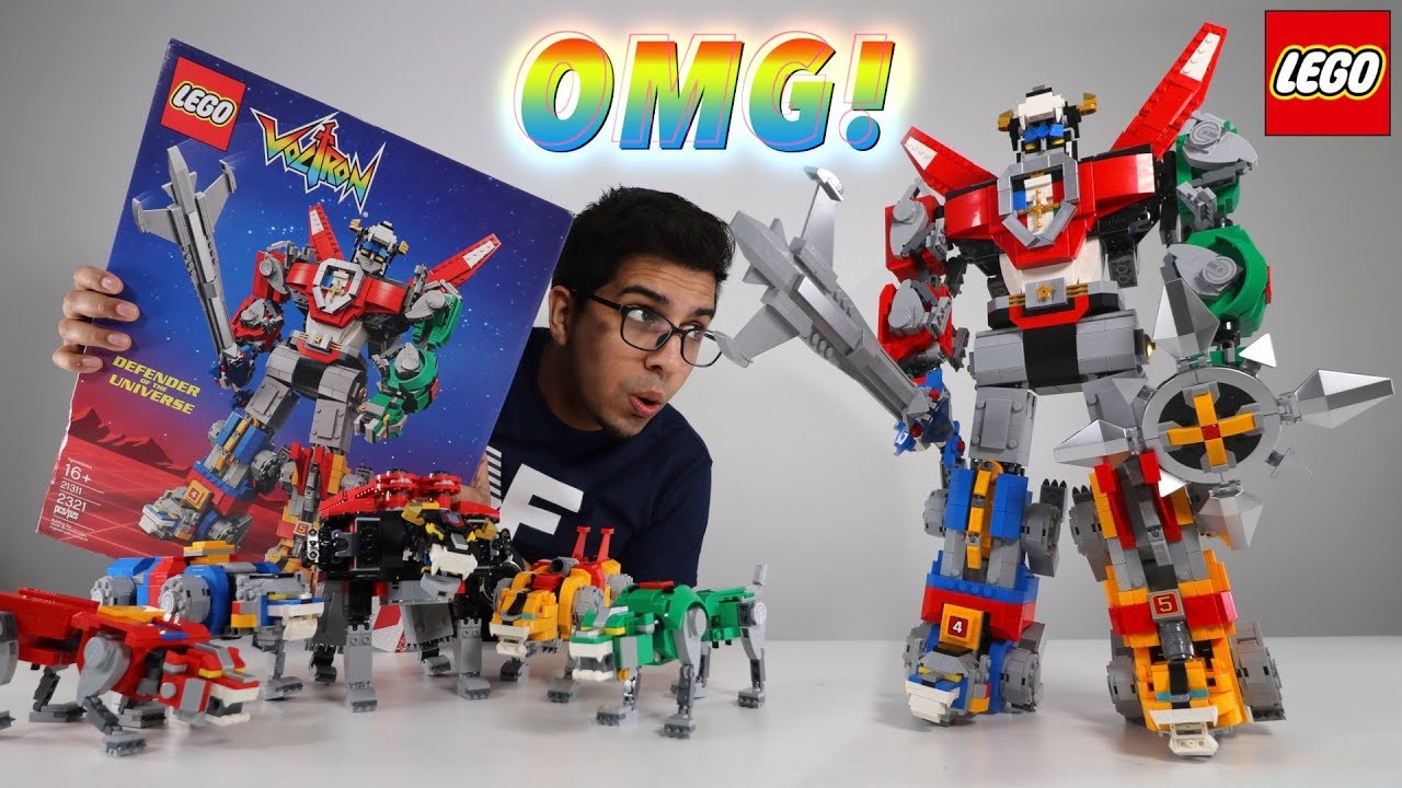 Unboxing & Lets Build! - LEGO VOLTRON - Defender of the Universe - FULL REVIEW!