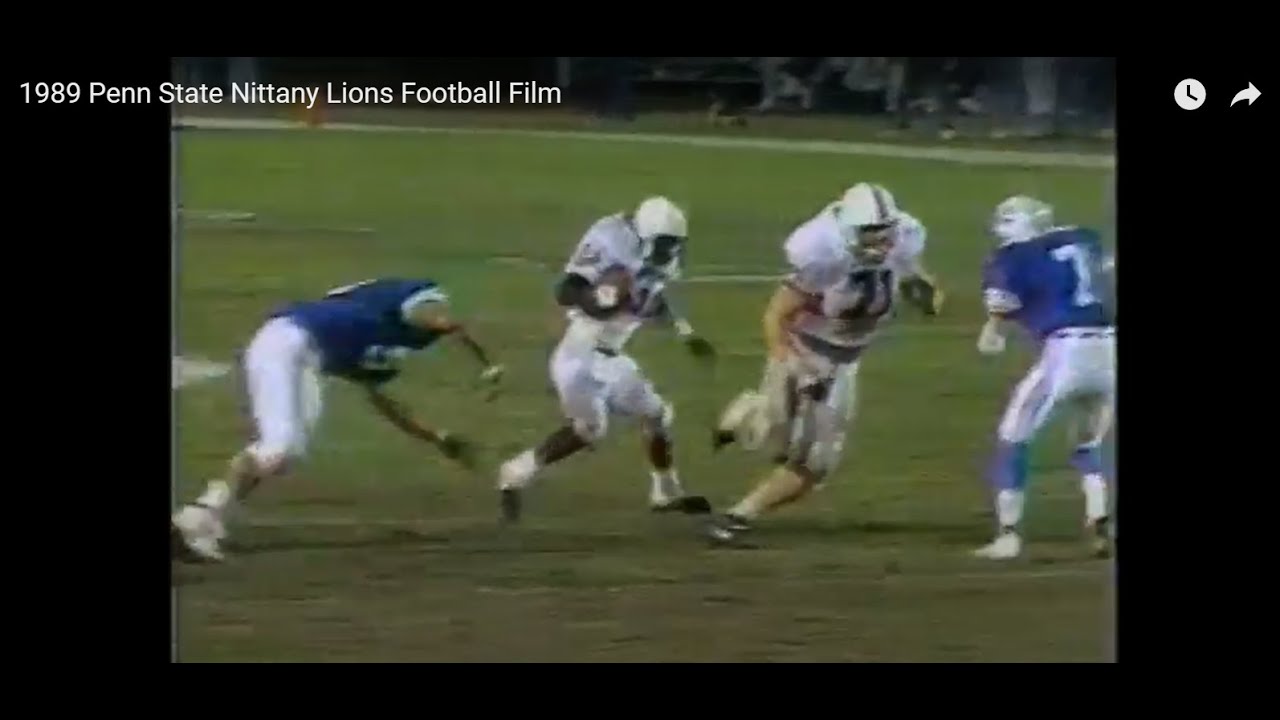 1989 Penn State Nittany Lions Football Film