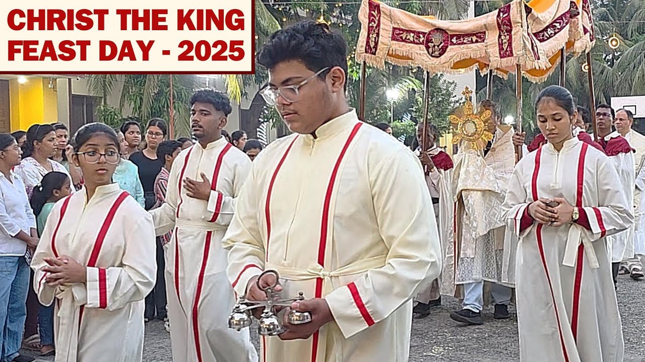 Christ the King Feast Day Procession | Holy Cross Church - Kurla West, Mumbai | 23-11-2025