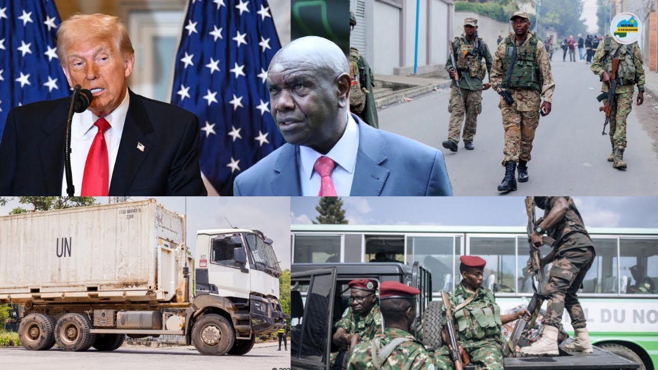 IMIRAMBO Y'ABASIRIKARE BA S. AFRICA YANYUJIJWE MU RWANDA/ M23 YASHINJE MONUSCO KUREKURA  FARDC