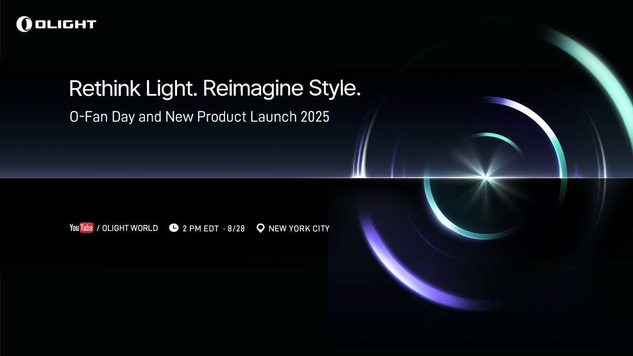 День Olight O-Fan и запуск новых продуктов 2025